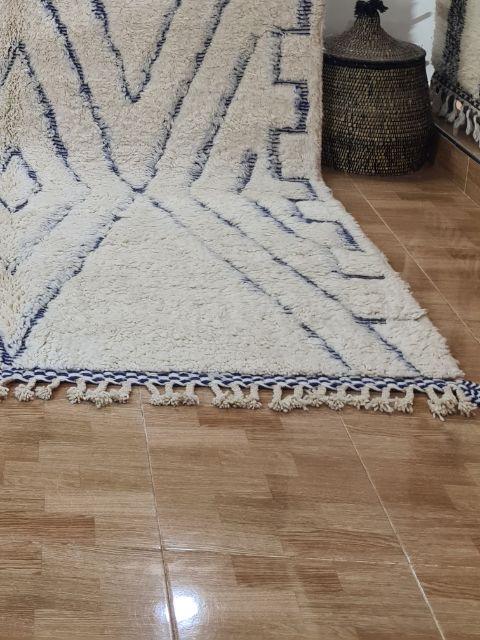 White Samin Marokkaans handgemaakt tapijt-1291.jpg